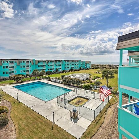 Beachfront Condo With Boardwalk And Pool Access! Atlantic Beach Exterior foto